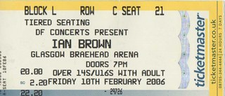 Ian Brown ticket