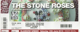 The Stone Roses ticket