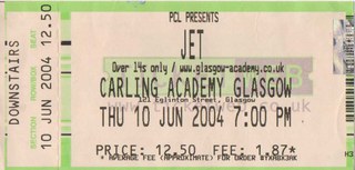 Jet ticket