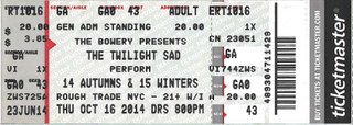 The Twilight Sad ticket