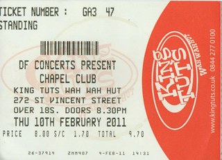 Chapel Club ticket