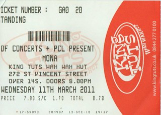 Mona ticket