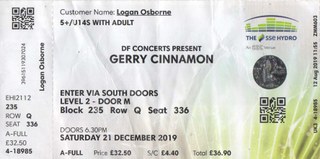 Gerry Cinnamon ticket