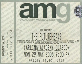 The Futureheads ticket