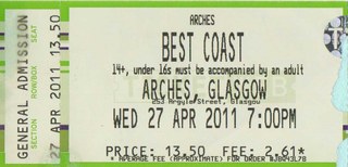 Best Coast ticket
