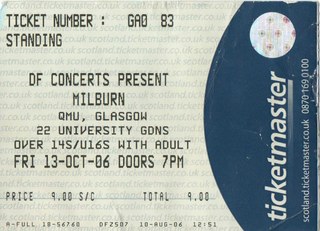 Milburn ticket