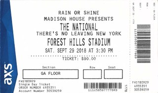 The National ticket