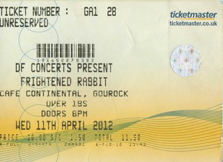 Frightened Rabbit ticket